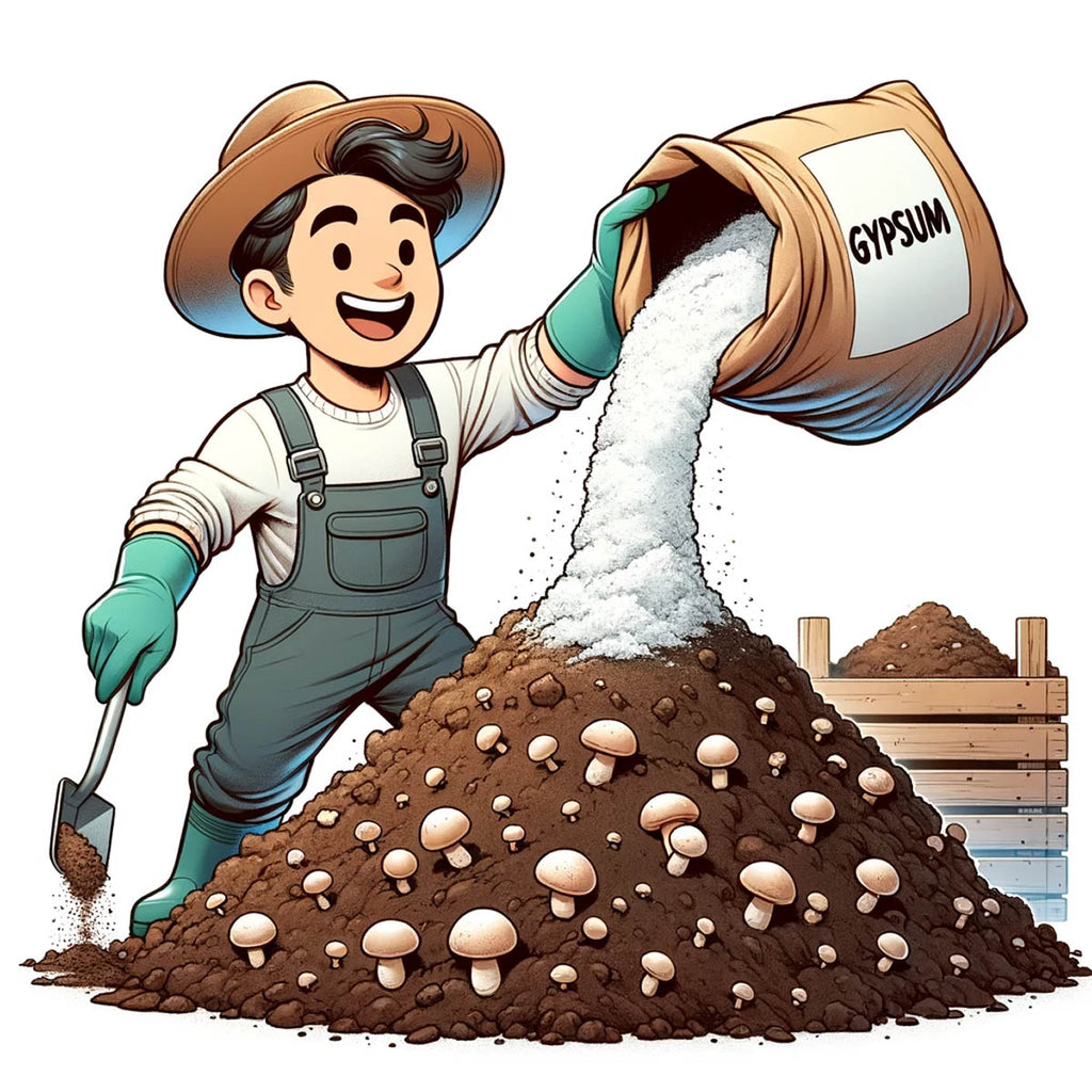 Gypsum Powder in Mycology: Its Uses and Benefits in Mushroom Cultivation