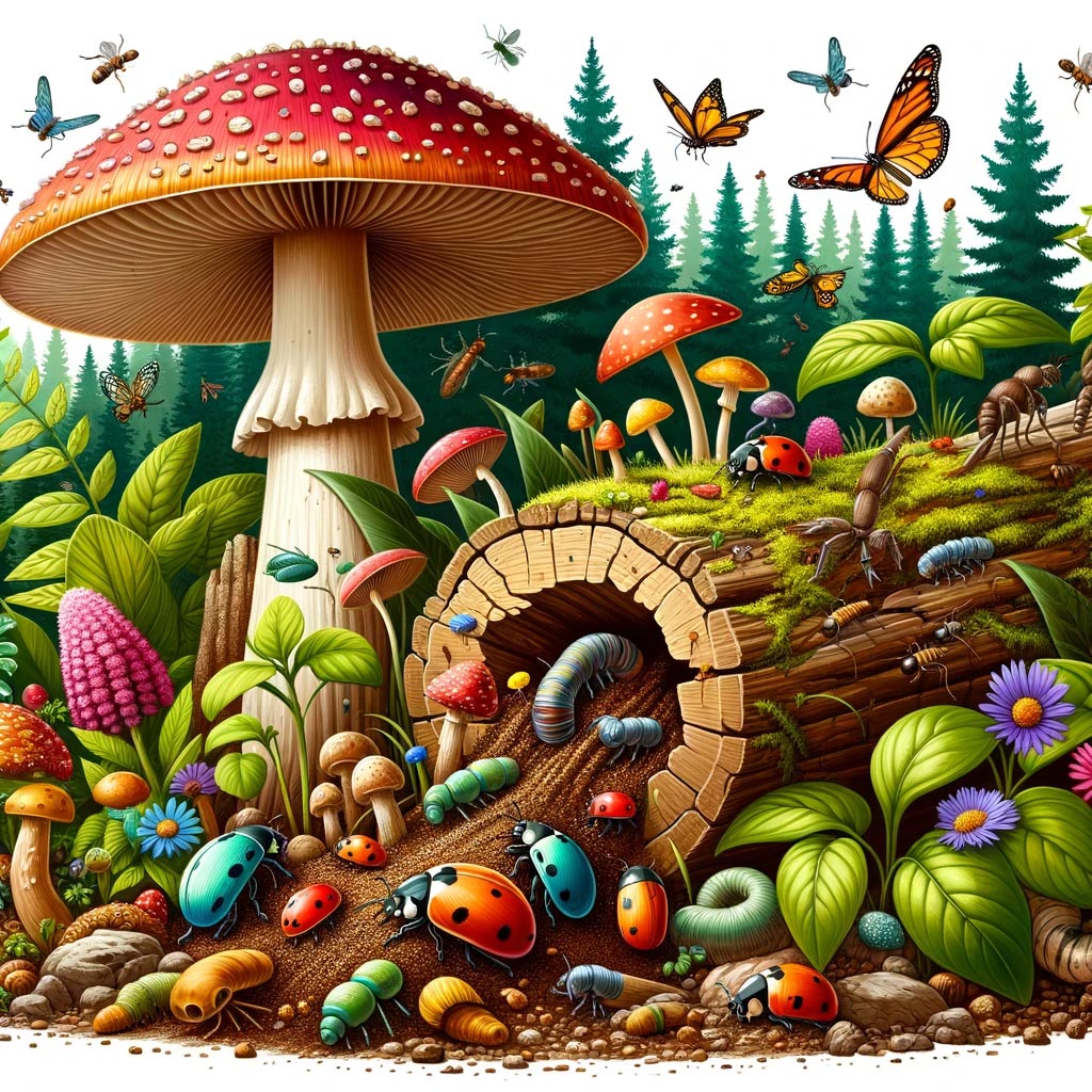 The Role of Mushrooms in the Food Chain